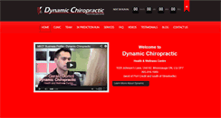 Desktop Screenshot of dynamicchirohwc.com